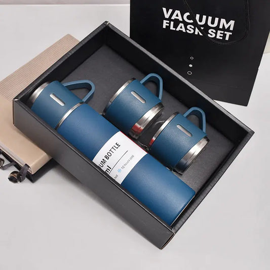 steele Deluxe Thermal Mug Gift Set- 3 piece